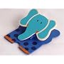 Magnetic wooden animal clip for photos messages or important notes - Elephant design