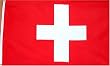 Switzerland National Country Flag - 3 foot by 5 foot Polyester (New)