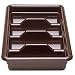 BOX CUTLERY BROWN, EA, 11-0783 CAMBRO MANUFACTURING CO DINING ROOM
