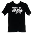 Simpsons Homer Kiss Me I'm A Rockstar Mens T-Shirt