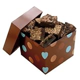 Geoff & Drew's Signature Chocolate Blue Box of 8 Fresh Baked Brownies