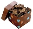 Geoff & Drew's Signature Chocolate Blue Box of 8 Fresh Baked Brownies