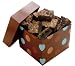 Gourmet Food : Geoff & Drew's Signature Chocolate Blue Box of 8 Fresh Baked Brownies