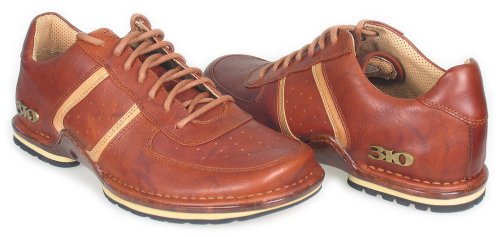 310 Motoring Footwear “Forum” Mens Shoe, Brown Leather Picture