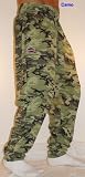 O500 Otomix Baggy Workout Gym Pants - Green Camo