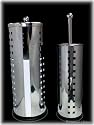 Set Stainless Steel Toilet Brush & Toilet Paper Holder