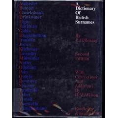 Dictionary of British Surnames