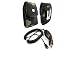 Premium Quality Rapid Car Auto Plug-in Charger + Vertical Camouflage Designed Velcro Carrying Case Holster Cover Side Pouch with Belt Loop and Metal Clip for Alltel Motorola Evoke QA4 - ATT Samsung BlackJack 2 i617 - Net10 LG 500g - Sprint Samsung Intrepid I350 - Verizon BlackBerry Curve 8330