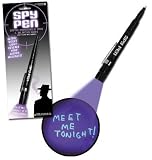 Ultra Violet UV magic secret invisible ink SPY PEN deluxe