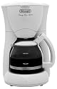 DeLonghi DC50W Twenty Four Seven Drip Coffee Maker, White