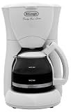 DeLonghi DC50W Twenty Four Seven Drip Coffee Maker, White
