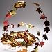 Gleam 'N Flex Autumn Leaf Garland