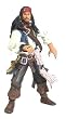 Zizzle Pirates of the Caribbean Dead Man's Chest 3 3/4 Inch Action Figure Series 2 Jack Sparrow [Final Battle]