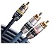 Monster Cable MV2AV3-1M Monster Video 2/Interlink 300 MkII Stereo A/V Kit (RCA) 1 m. set (3.28 ft.)