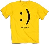 Christian T-Shirt Smile God Loves You Texting