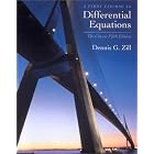 A First Course in Differential Equations: The Classic Fifth Edition by  Dennis G. Zill
