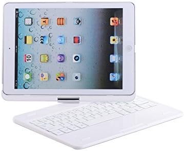 2014 New Ultra Slim Bluetooth Keyboard Cover For iPad 5 5Gen 5 Generation iPad Air - 360 Degree Rotating Feature & Multiple Viewing Angles