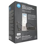 412ZM23X8hL. SL160  Motorola Motorokr Black S9 Universal Bluetooth Stereo Headphones and Adapter for iPod
