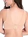 Intimate Portal Women's Anabel Wire Free Back Smoothing Full Coverage Mesh Bra Beige 38C