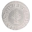 1652 Pine Tree Shilling Large Planchet - Replica