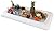 Mega Maxx Blow-Up Serving Bar for Tailgating, Parties, Picnics, Camping - Inflatable White