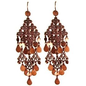 Click here to buy Gilded Age Chandelier Earrings by Maggie T New York.