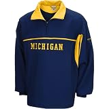 Columbia Michigan Wolverines Tailback Softshell Pullover