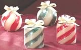 Candy Cane Candles