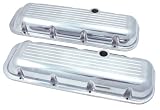 Spectre 5021 Ball Milled Aluminum Short Valve Cover for Big Block Chevy