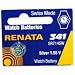Jewelry : Renata Silver Oxide Watch Battery For Renata 341 Button Cell