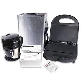 Power Hunt Portable Kitchen Breakfast Kit (12 Volt Coffee Maker, Griddle, Battery and Accessories) by 