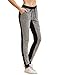 SweatyRocks Women Pants Colorblcok Casual Tie Waist Yoga Jogger Pants M,Medium,Grey