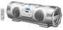 JVC RVNB20W MP3 CD Boombox with iPod Link