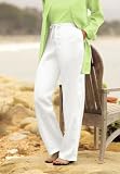 Bridgewater Studio Drawstring-Waist Linen Pants