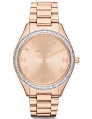 Michael Kors Blake Rose Gold-tone Dial Rose Gold-tone Stainless Steel Bracelet Ladies Watch MK3245