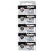 Energizer 301 Button Cell Silver Oxide Watch SR43SW Electonic Battery Pack of 5 Batteries