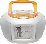 VOCOPRO Portable 5? B/W TV with Karaoke Player and AM/FM Tuner