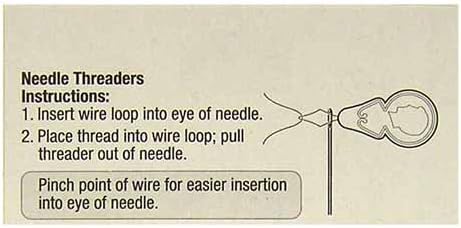 Wire Loop Needle Threader Pkg of 3