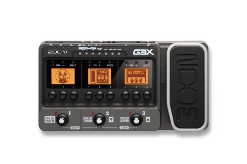 Zoom G3X Guitar Multi Effects FX Amplifier Modelling 