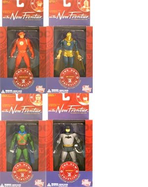  JLA New Frontier 2: Action Figures Set of 4