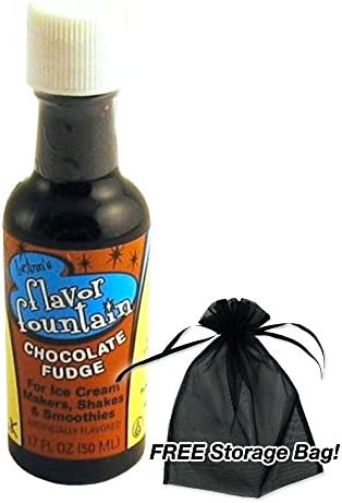 1.7oz French Vanilla Flavor Fountain Ice Cream Flavoring with Free Storage Bag