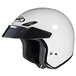 HJC Solid Men's CS-5N Harley Cruiser Motorcycle Helmet - White