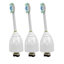 Philips Sonicare HX7003/82 e-Series Replacement Brush Heads, 3-Pack