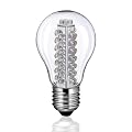 E27 LED Gl�hlampe in Birnenform mit 60 warm-wei�en LEDs von parlat (230 Volt AC, Bulb, Globeform, Gl�hbirne, Lampe, Leuchtmittel, Energiesparlampe, 230V)
