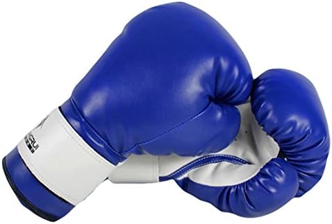Boxing Gloves for Men Traning Sandbag Gloves (Blue)