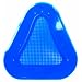 Continental 160A Blue Vinyl Contoured Urinal Screens (Case of 10)
