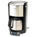 Krups FMF5 10-Cup Programmable Coffeemaker with Thermal Carafe, Black with Stainless Steel
