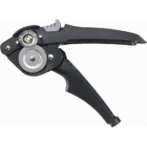 Chef'n EzSqueeze One-Handed Can Opener, Black and Meringue by Chef'n
