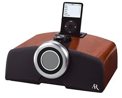 Acoustic Research Clock Radio with Dock for iPod