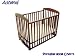 Baby : Portable Crib In Cherry Finish By AFG Baby Furniture